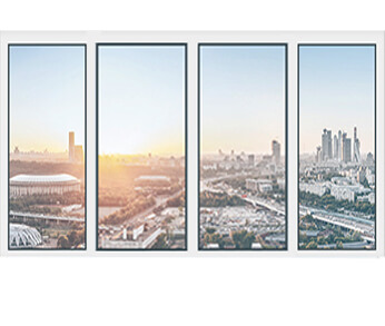 ПРЯМАЯ ЛОДЖИЯ <br>  1600 х 2800 мм 20.000 руб.