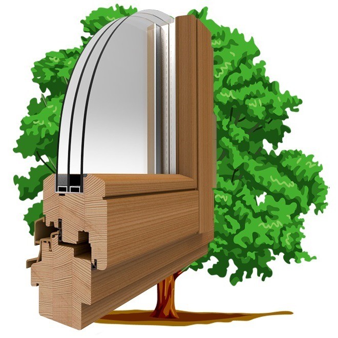 Купить окна деревянные в Москве