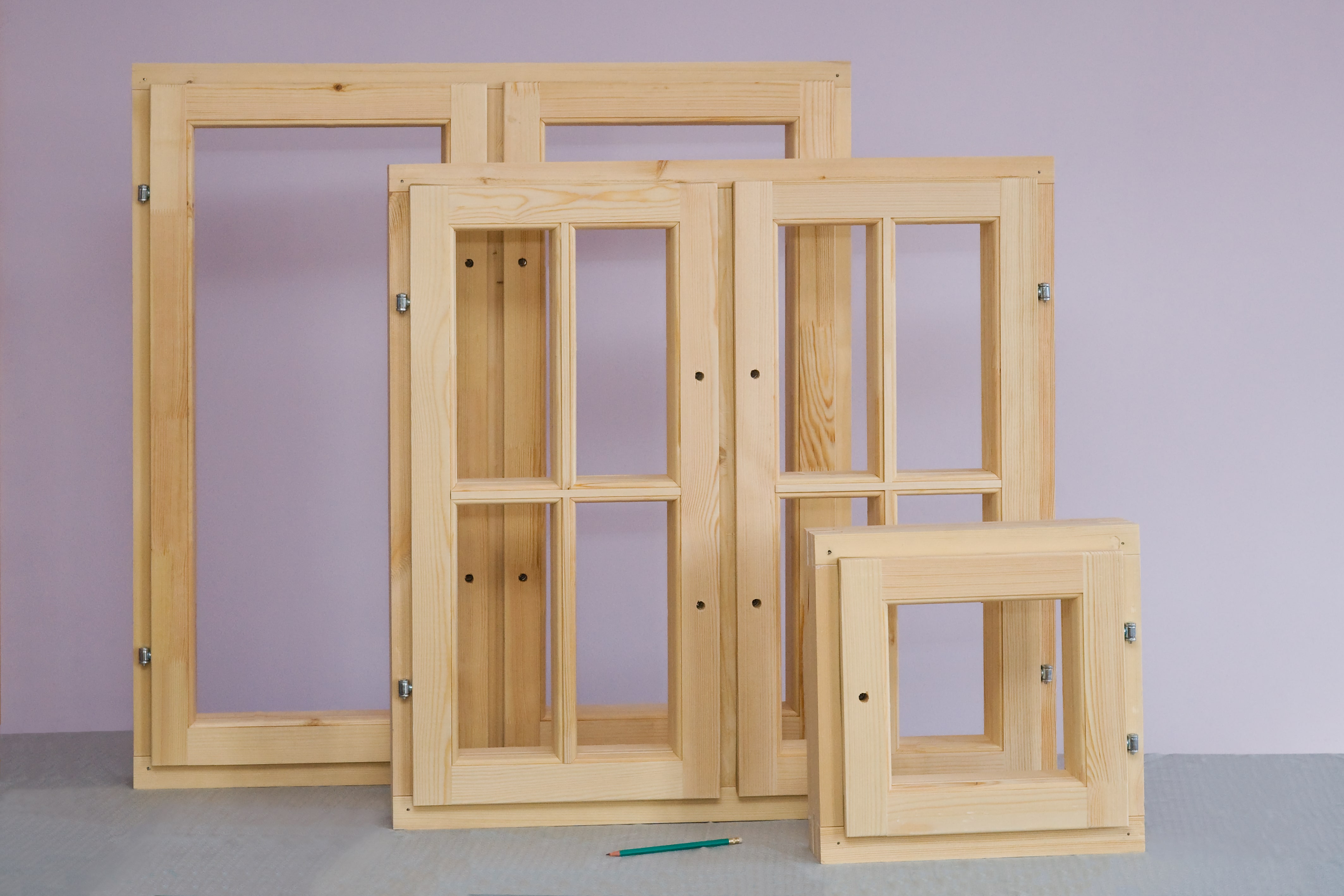 Окна деревянные на заказ в Москве